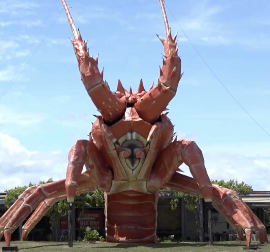 A big lobster